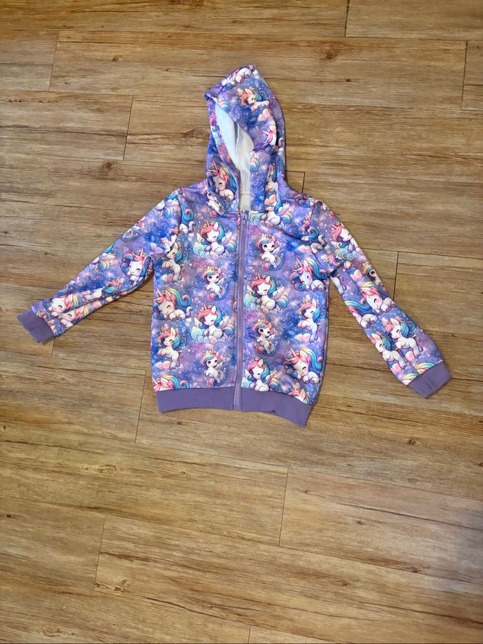 Veste licorne 8 ans