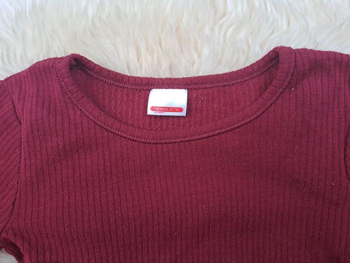 Lot de 2 tee-shirts thermiques chauds Damart 4 ans - photo numéro 3