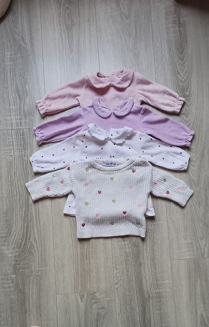 Lot de 4 pull 3 mois