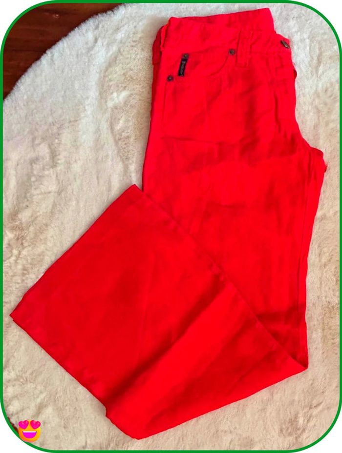 🌷pantalon rouge Armani 🌷 - photo numéro 2