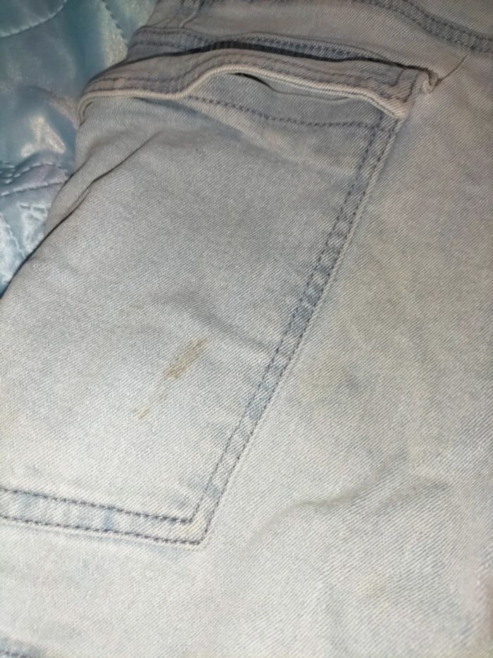 Jeans cargo bleu fashion private company junior 12 ans - photo numéro 3