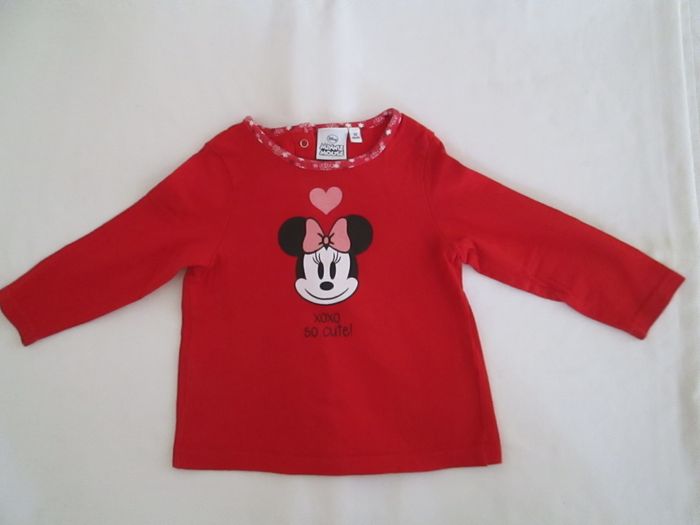 Blouse Disney rouge
