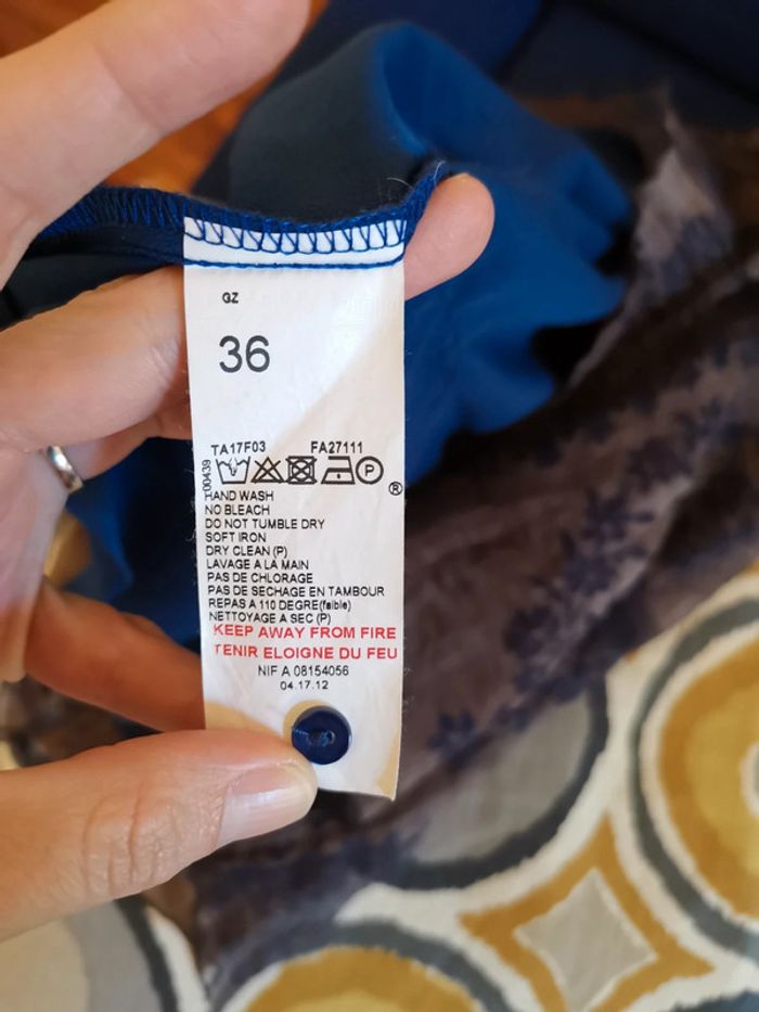 Magnifique robe one step En soie - photo numéro 5