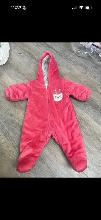 Combinaison pilote bébé fille