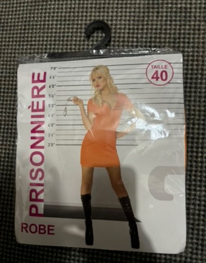 Robe prisonnière - déguisement femme