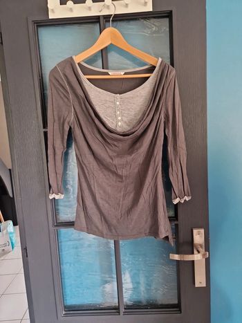 Chemisier gris
