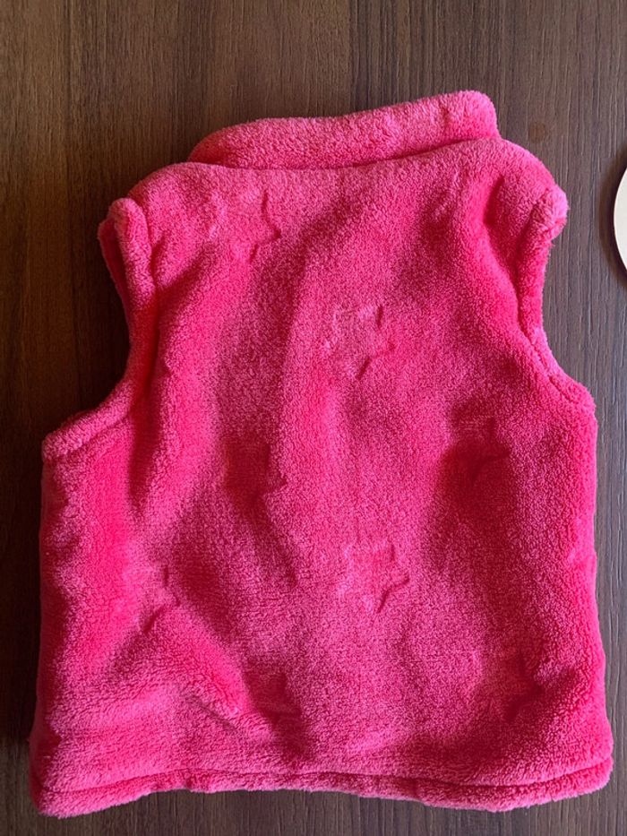 Noukie’s gilet sans manche rose 9 mois - photo numéro 7