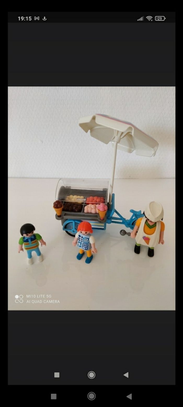 Playmobil 7492 marchand de glaces