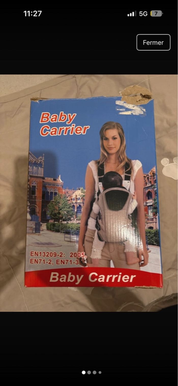 Porte bebe - photo numéro 3