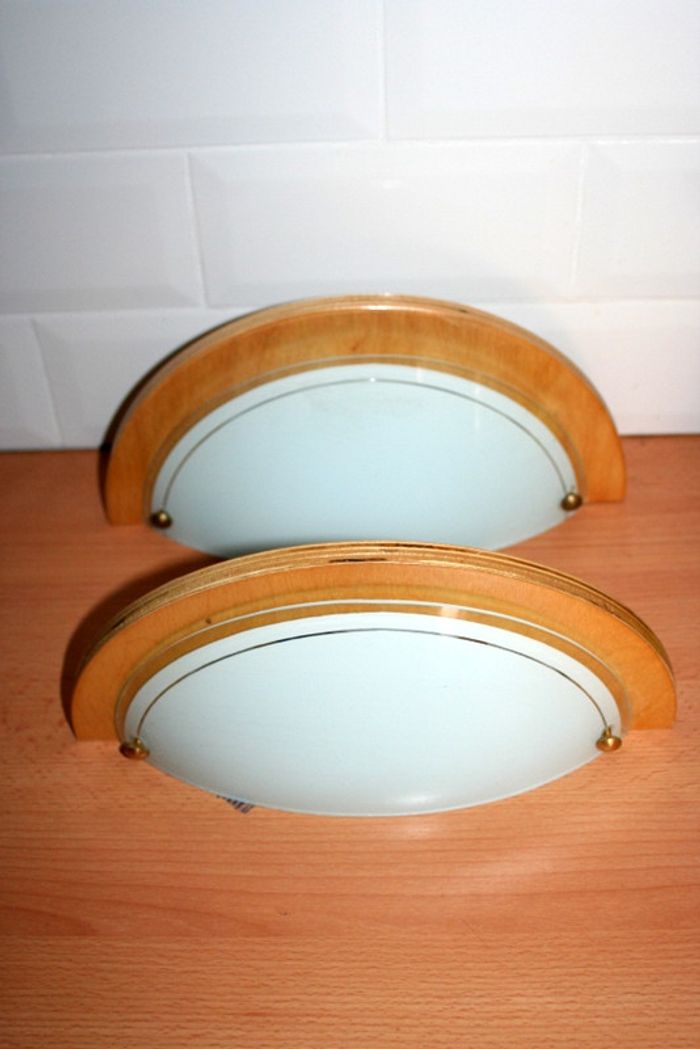 Lot de 2 appliques murales Oslo neuves