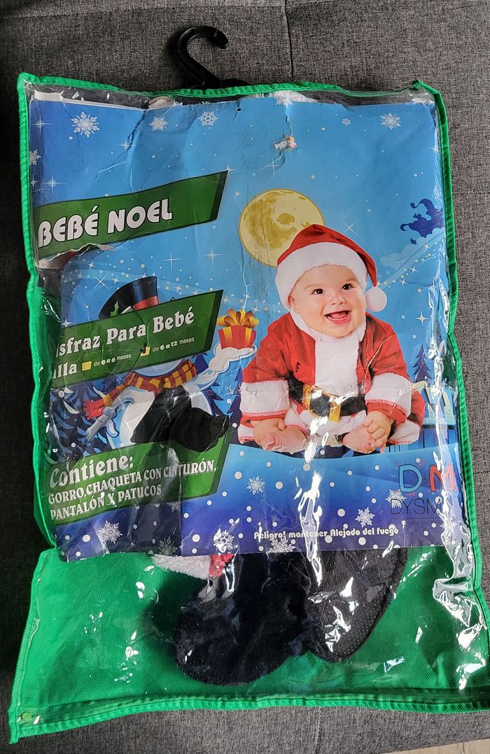 Déguisement Père-Noël 6-12 mois - photo numéro 2