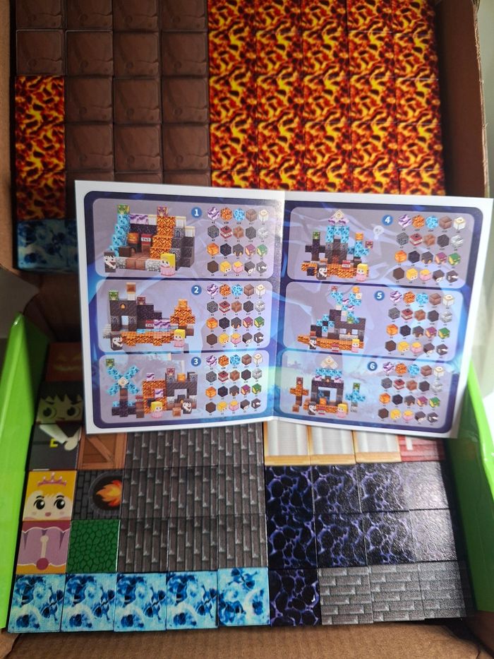 Cube minecraft magnétiques - photo numéro 5