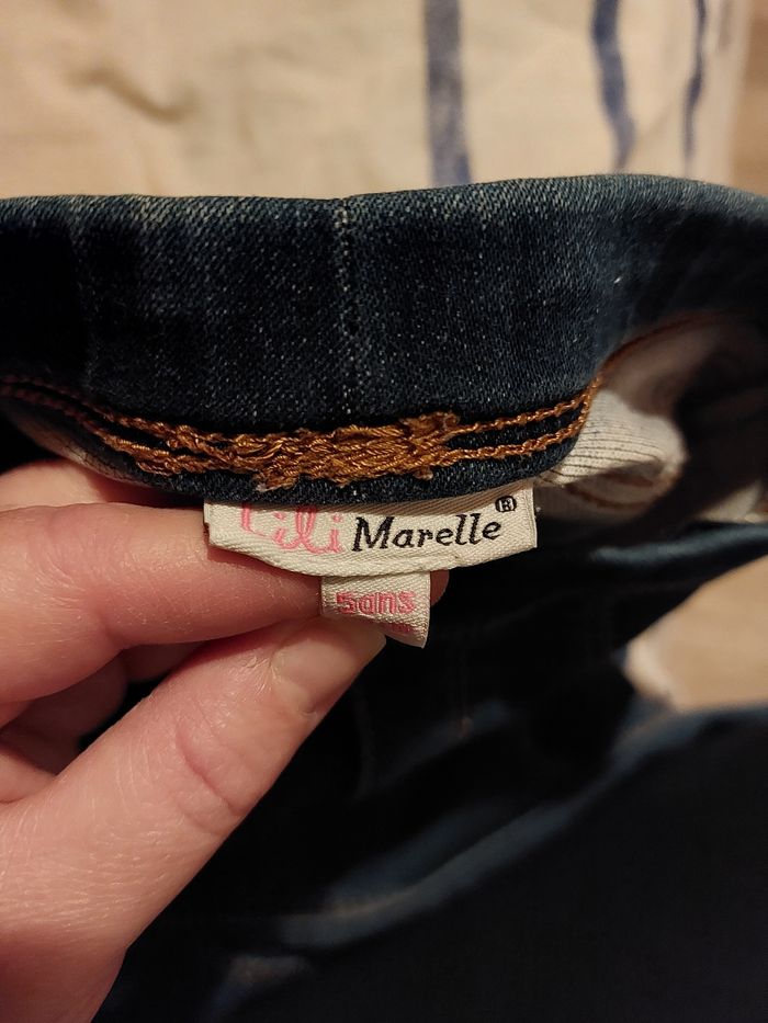 Pantalon jean fille - photo numéro 2