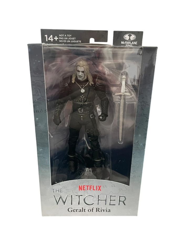 Figurine The Witcher Geralt Of Rivia mode sorceleur 18 cm McFarlane Toys neuf