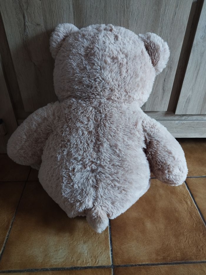 Peluche  ours longueur 80 cm - photo numéro 3