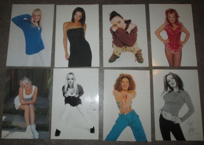 Cartes photos Spice Girls