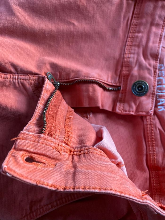 Pantalon chino orange brique 10 ans tape à l'œil - photo numéro 8