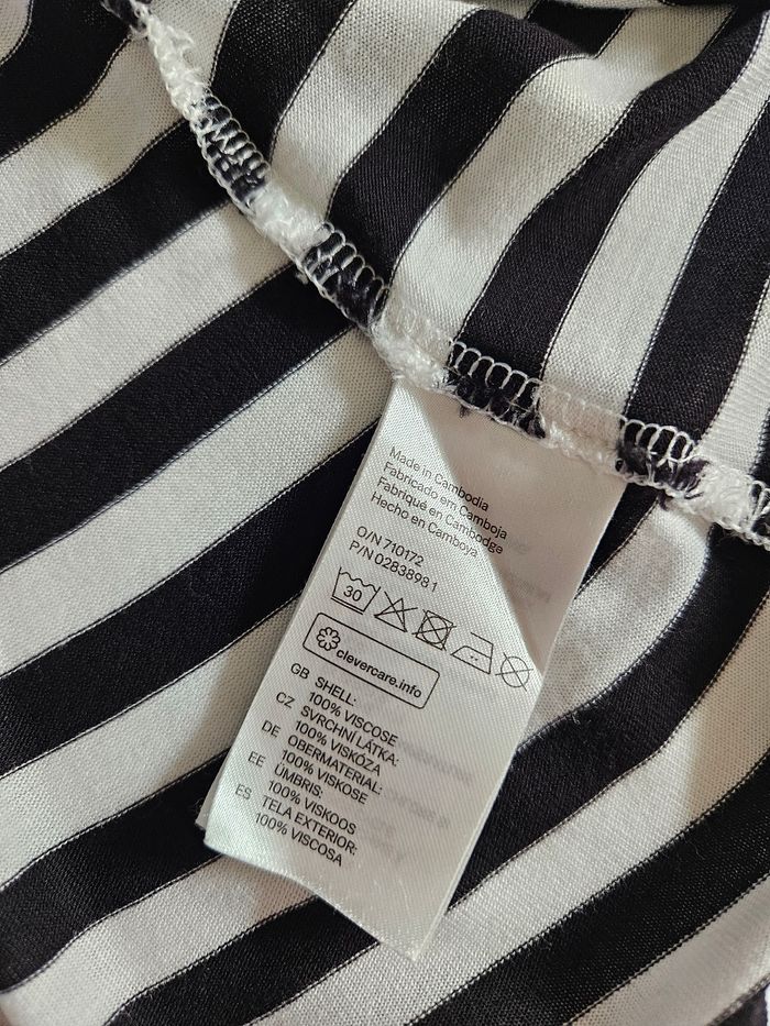 Robe d'été légère H&M – Rayures Marinières taille M - photo numéro 5