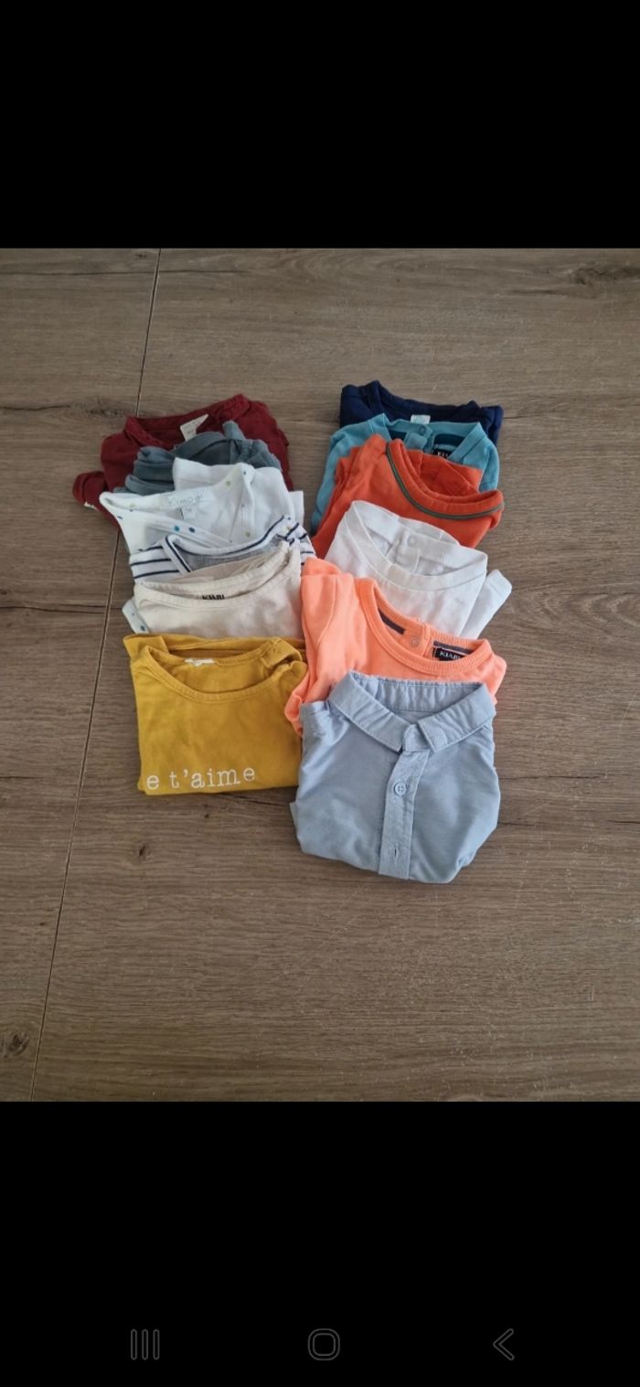 Lot +70 vêtements bébé garcons 3 mois