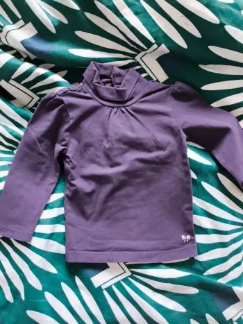 Pull à col roulé 24 mois