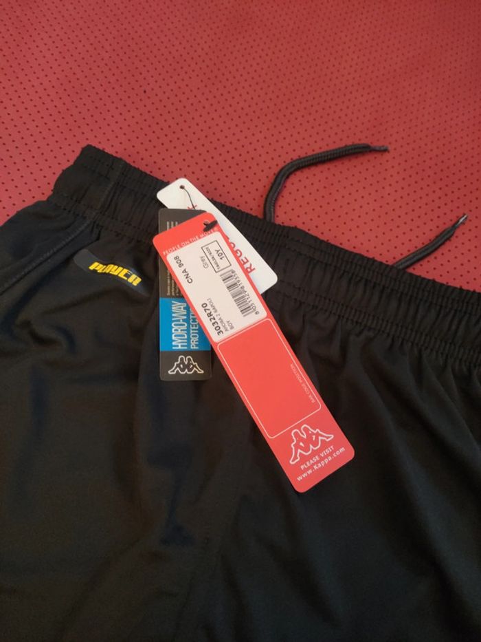 Short de foot Napoli, Kappa Authentique Officiel taille enfant 10ans, Neuf - photo numéro 13