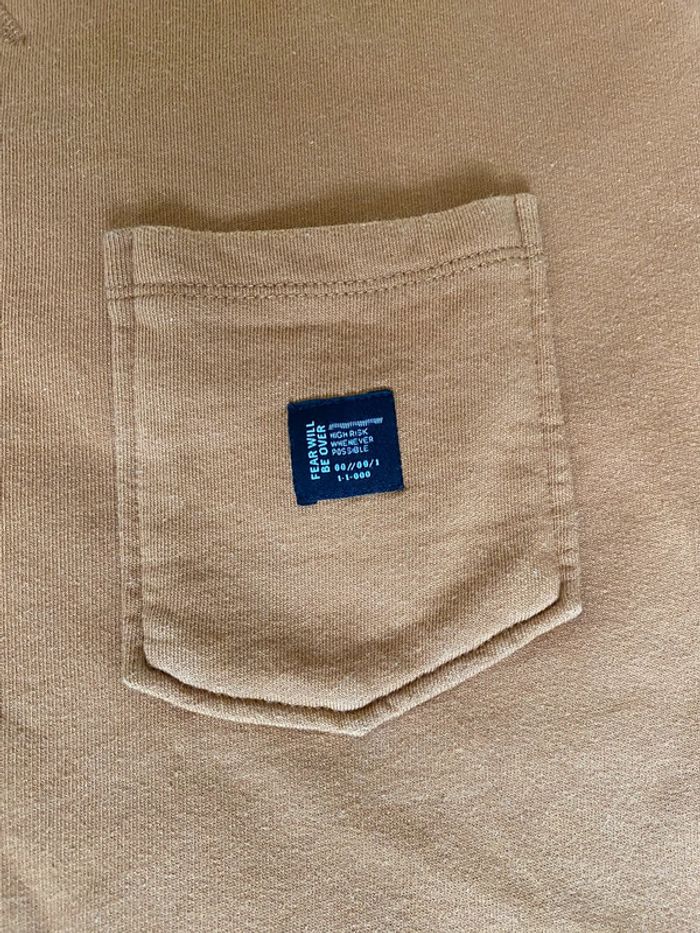 T-shirt jaune moutarde Zara taille M très bon état - photo numéro 3