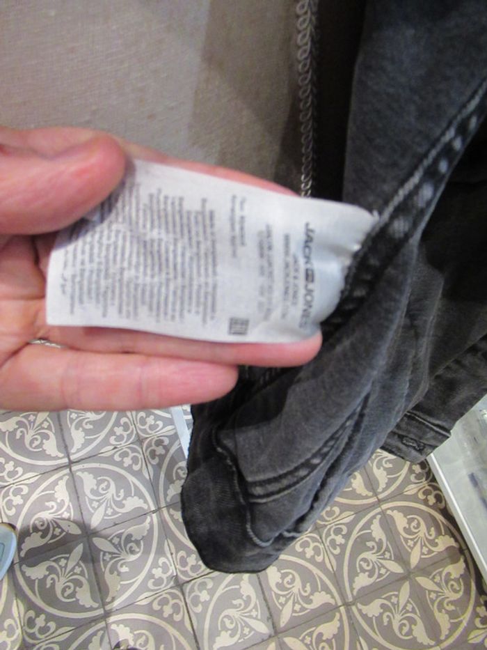 Veste en Jean Jack&Jones (ref 006) - photo numéro 7