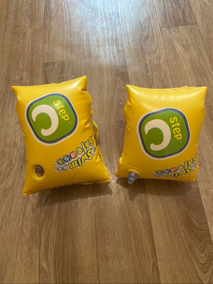 Brassards jaunes mixte 3/6 ans