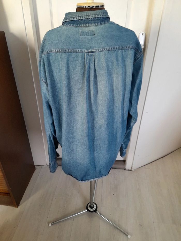 Belle chemise en jeans vintage histreet taille Xl boutons pression - photo numéro 2
