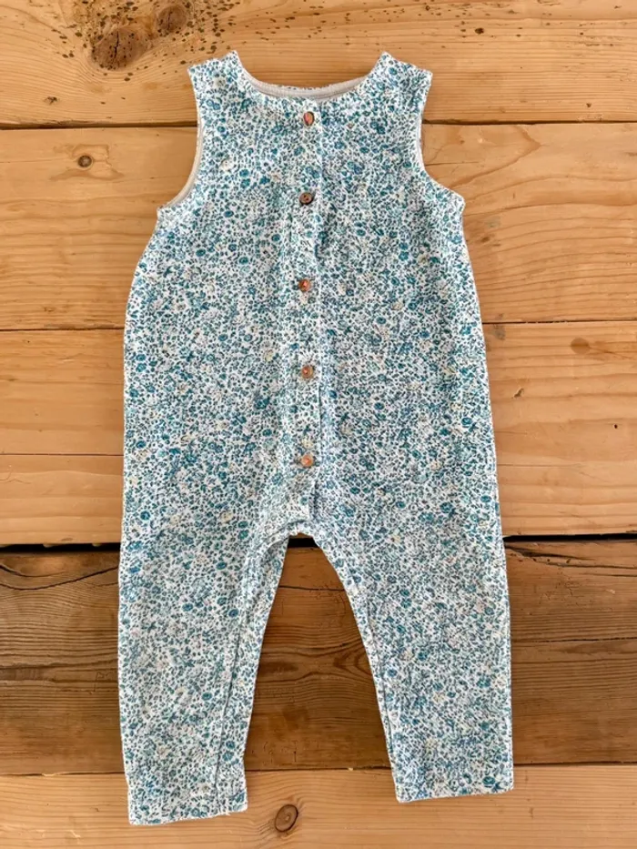 Salopette fleurie Zara