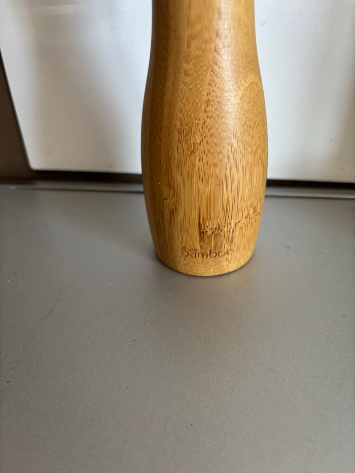 Moulin à poivre ou sel en bambou - photo numéro 3