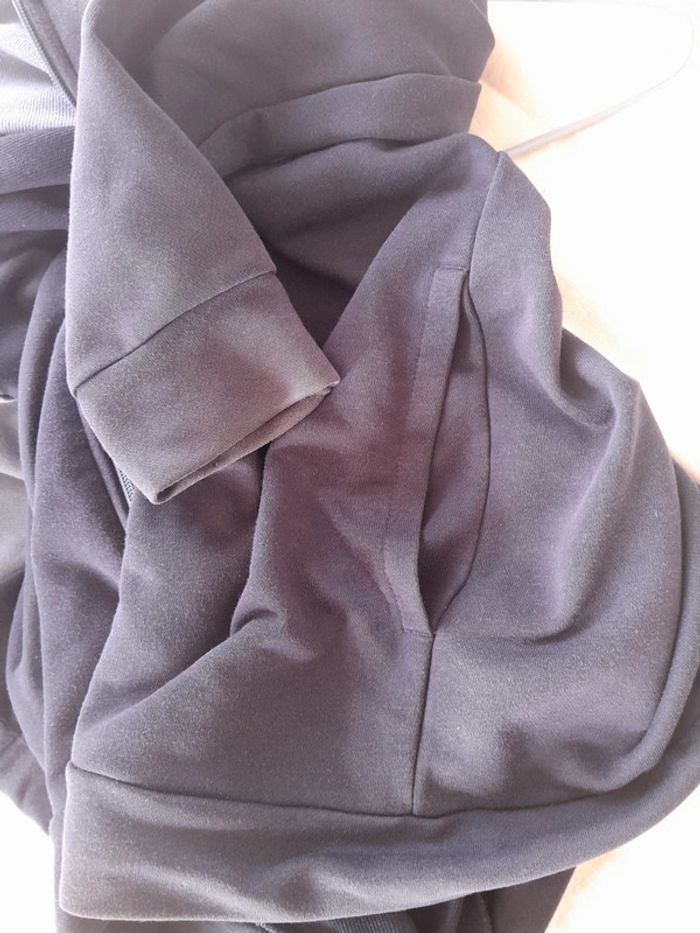 Veste sweat capuche zip Adidas taille XL modèle 2019 - photo numéro 9