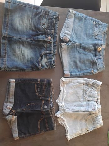 Lot short fille 3 ans
