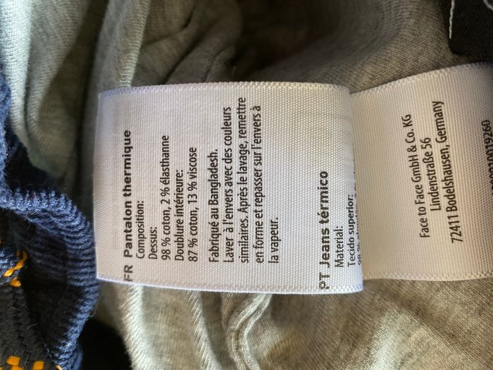 Pantalon thermique jeggpant doublé 3 ans Pocopiano - photo numéro 6