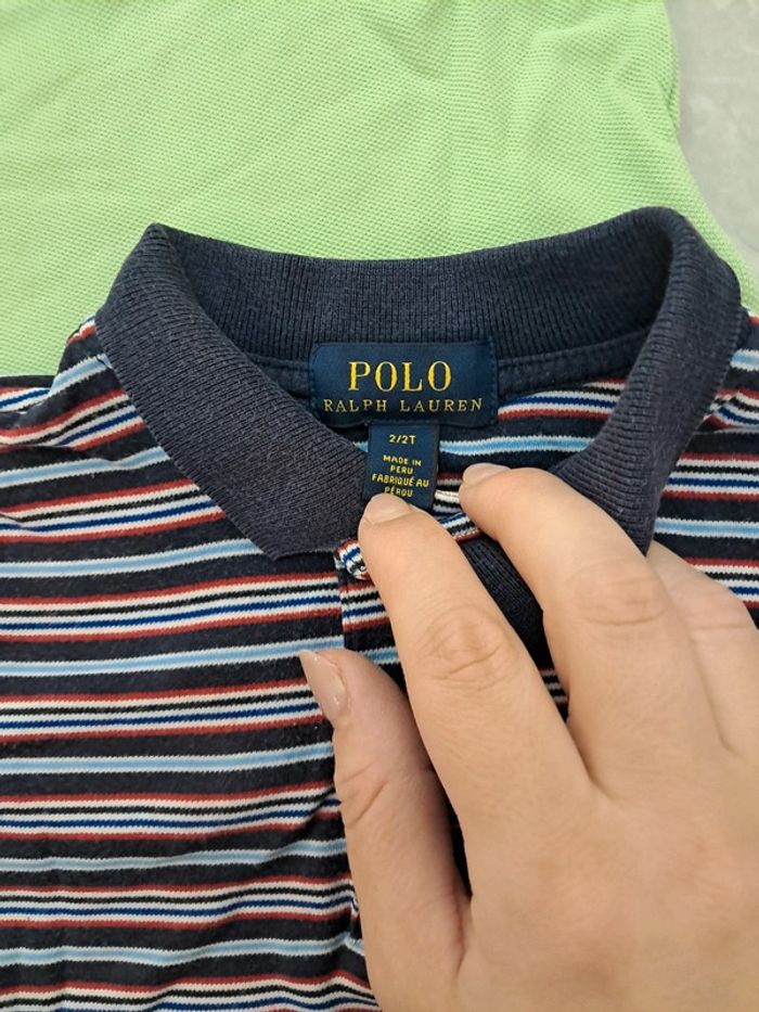Lot de 2 polos ralph lauren - photo numéro 2
