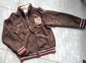 Veste chaude fourrée Du pareil au meme DPAM 4ans
