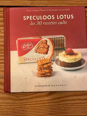 Livre recettes culte spéculos