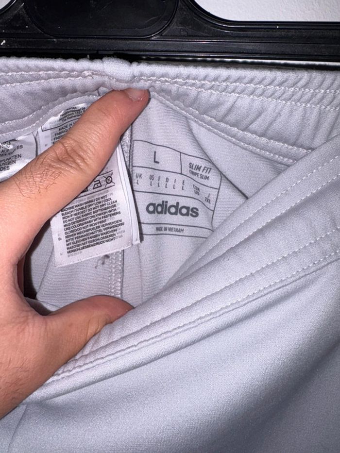 Pantalon survêtement jogging Algérie gris adidas - photo numéro 4