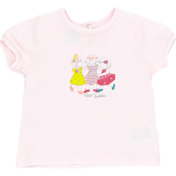 T-Shirt à manches courtes 6 mois en coton Petit Bateau