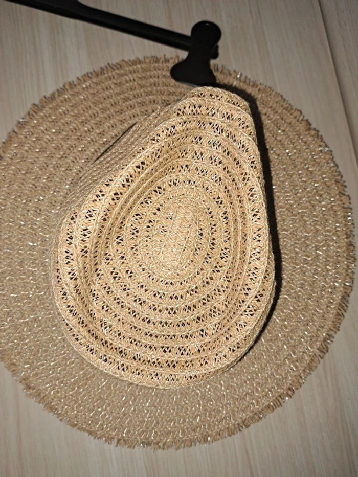 Chapeau Soleil - Bord noir (57 cm) - photo numéro 4