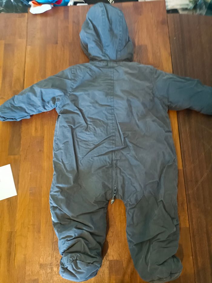 Combinaison chaude pour l'hiver - grise - 12 mois - photo numéro 2