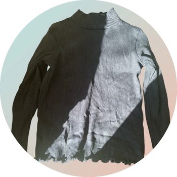 Pull léger col roulé