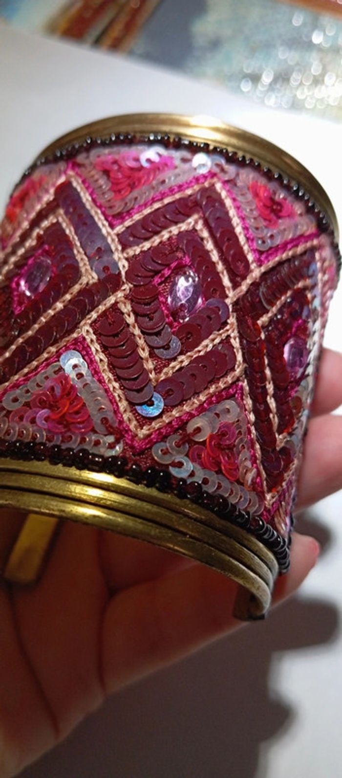 Bracelet manchette géant - photo numéro 3