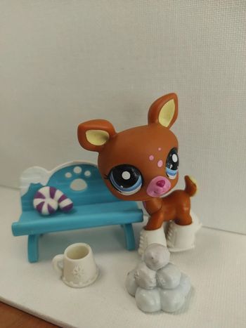 My littlest petshop faon biche 1759 #geektradefaon