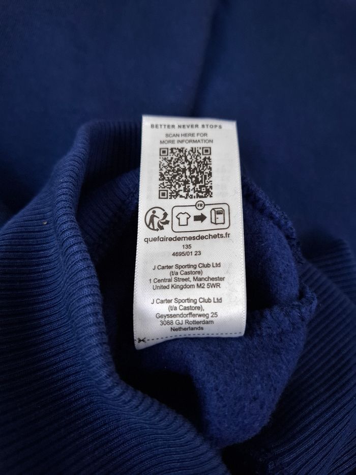 Sweat – Pull – Sweatshirt – Jumper – Castore – 24h Le Mans – Bleu Marine – Homme – Taille 2XL – Neuf - photo numéro 6