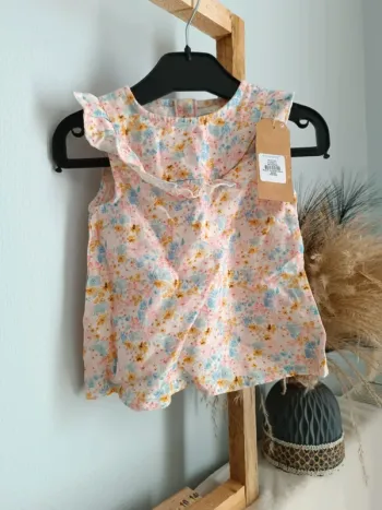 Blouse manche courte Primark 12 mois