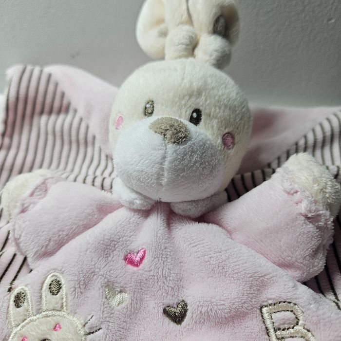 Doudou lapin rose kiabi - photo numéro 2