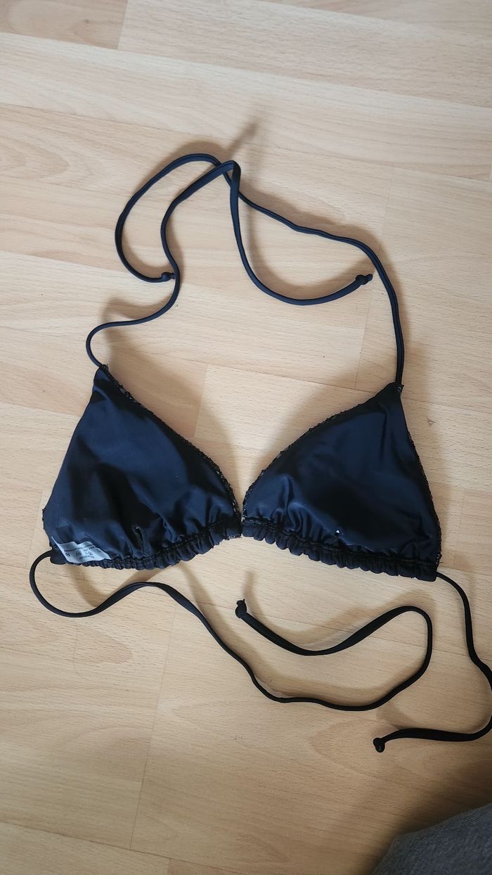 Haut de maillot de bain à paillette taille S - photo numéro 2
