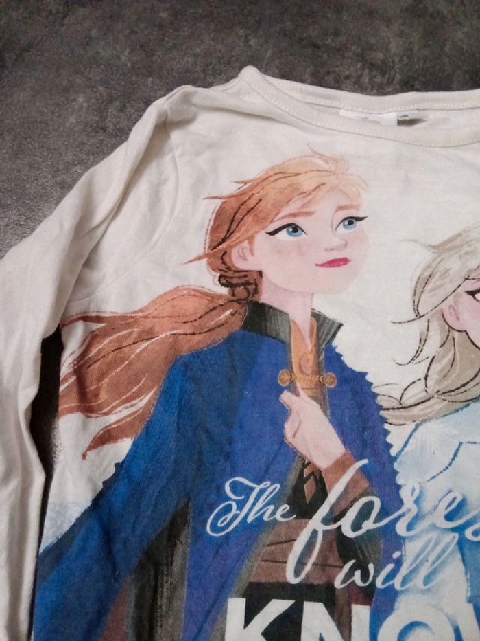 T-shirt Reine des neiges - photo numéro 2