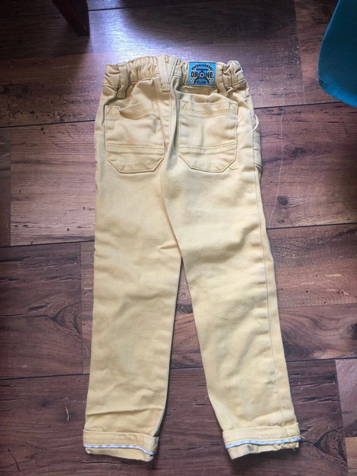 Jean jaune Sergent Major 4 ans - photo numéro 2
